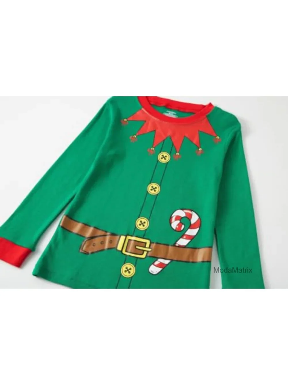 Kids Christmas Pajama Set 100% Cotton Long Sleeve Toddler Sleepwear Dinosaur
